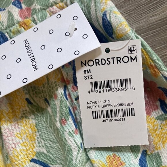 BNWT Nordstrom Linen Blend Romper - Picture 5 of 9